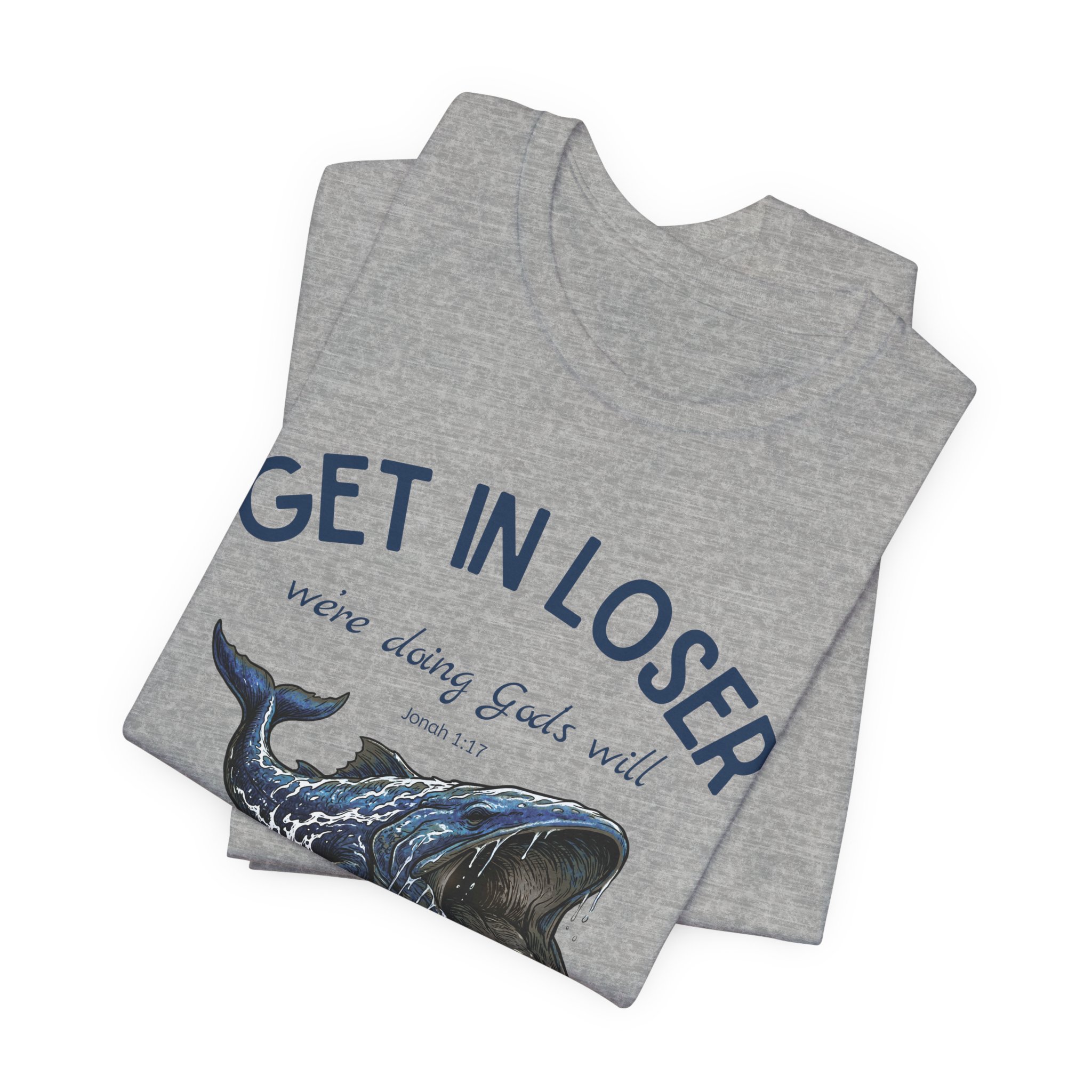 Get In Loser Whale Tee — Funny Ocean Graphic T-Shirt - Image 19