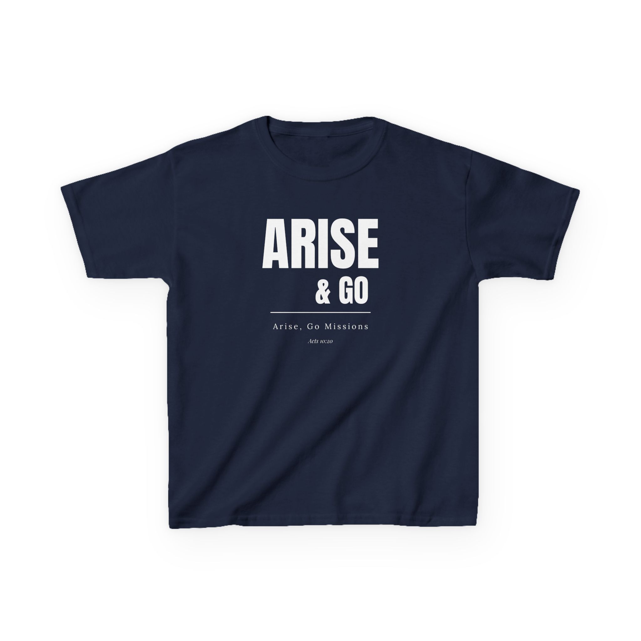 Kids T-Shirt — "ARISE & GO" Inspirational Graphic Tee - Image 5