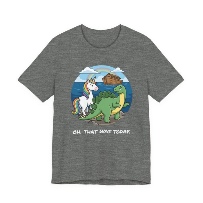 Oh That Was Today Dinosaur & Unicorn Graphic Tee