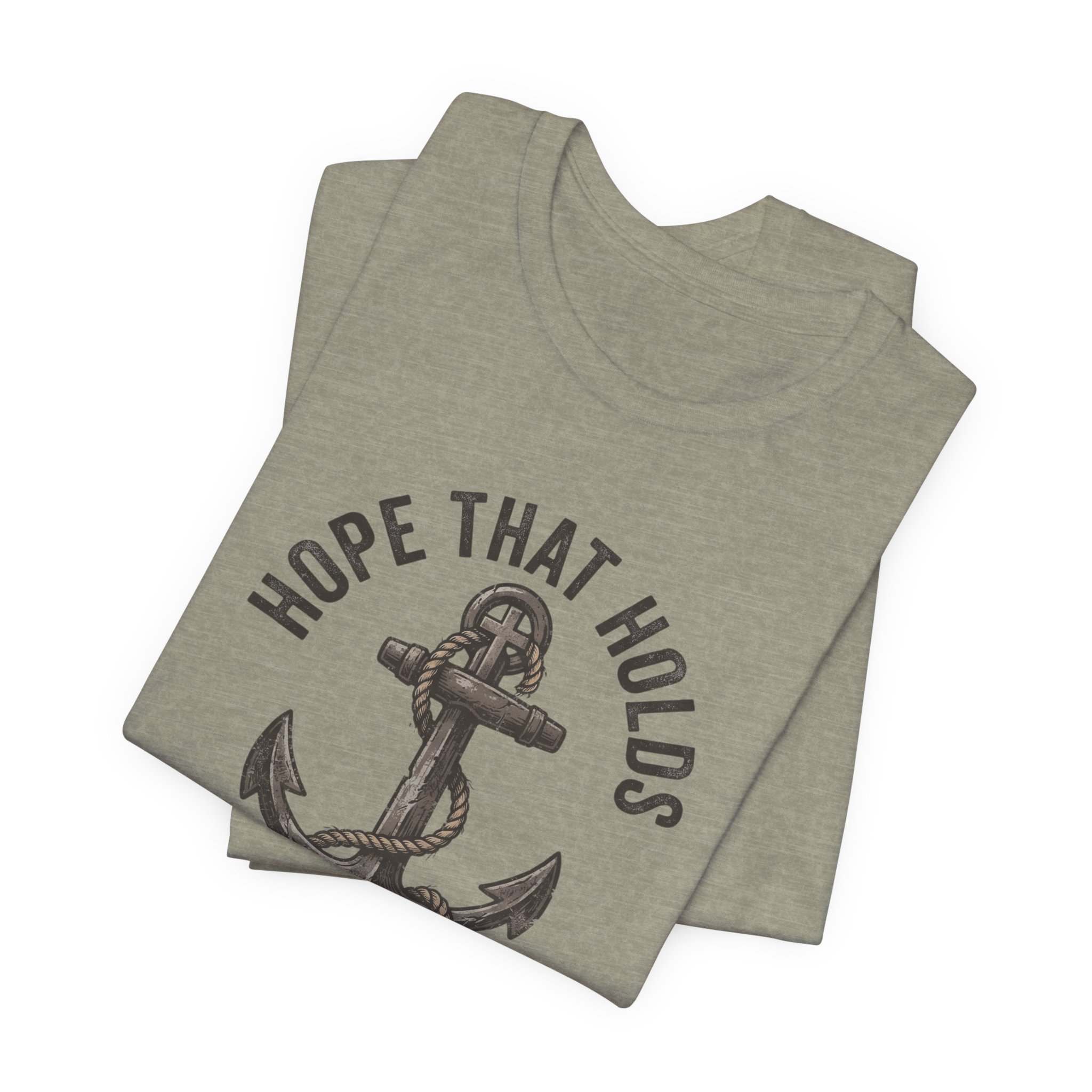 Hope That Holds Anchor T-Shirt — "Arise, Go Missions" Christian Faith Tee - Image 3