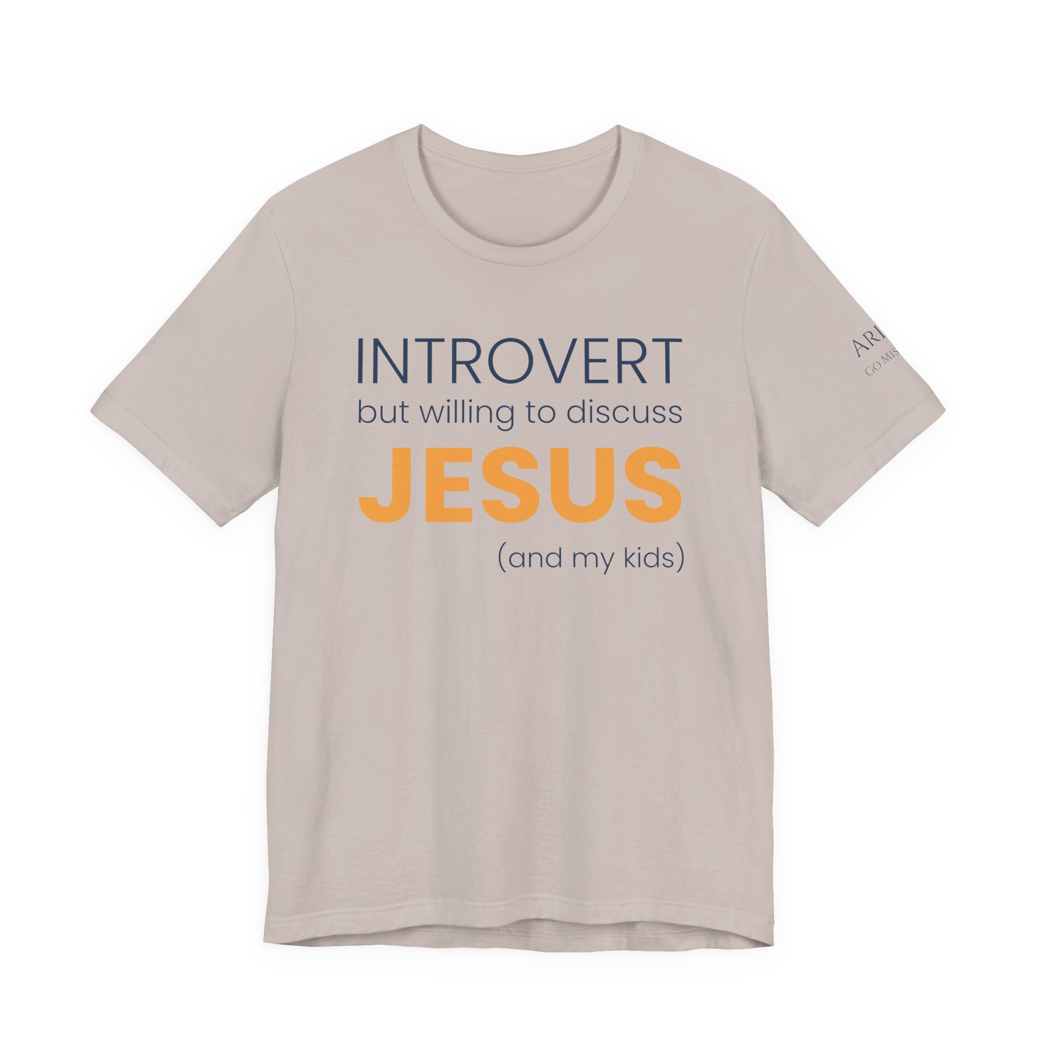 Introvert but Willing to Discuss Jesus & My Kids T-Shirt - Image 17