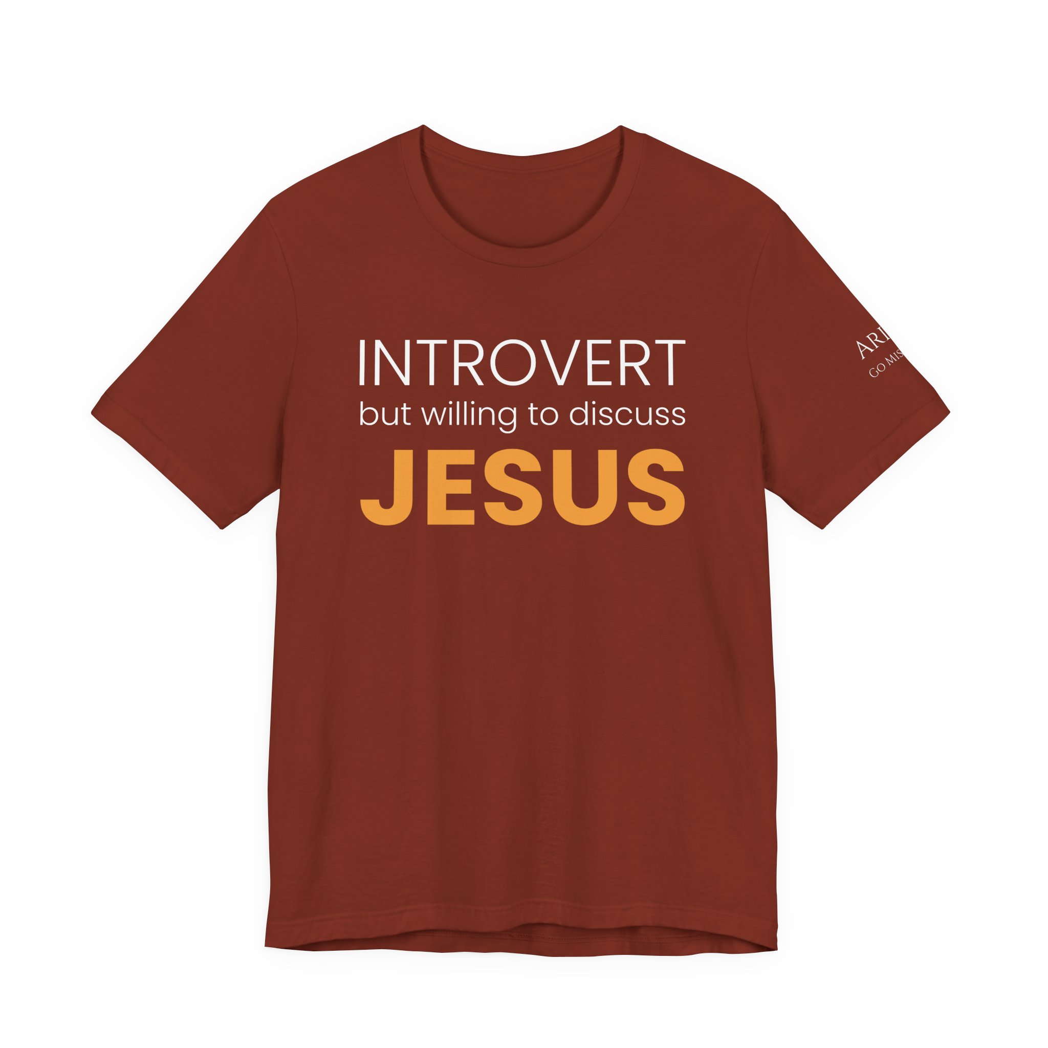 Introvert but Willing to Discuss Jesus T-Shirt - Image 5