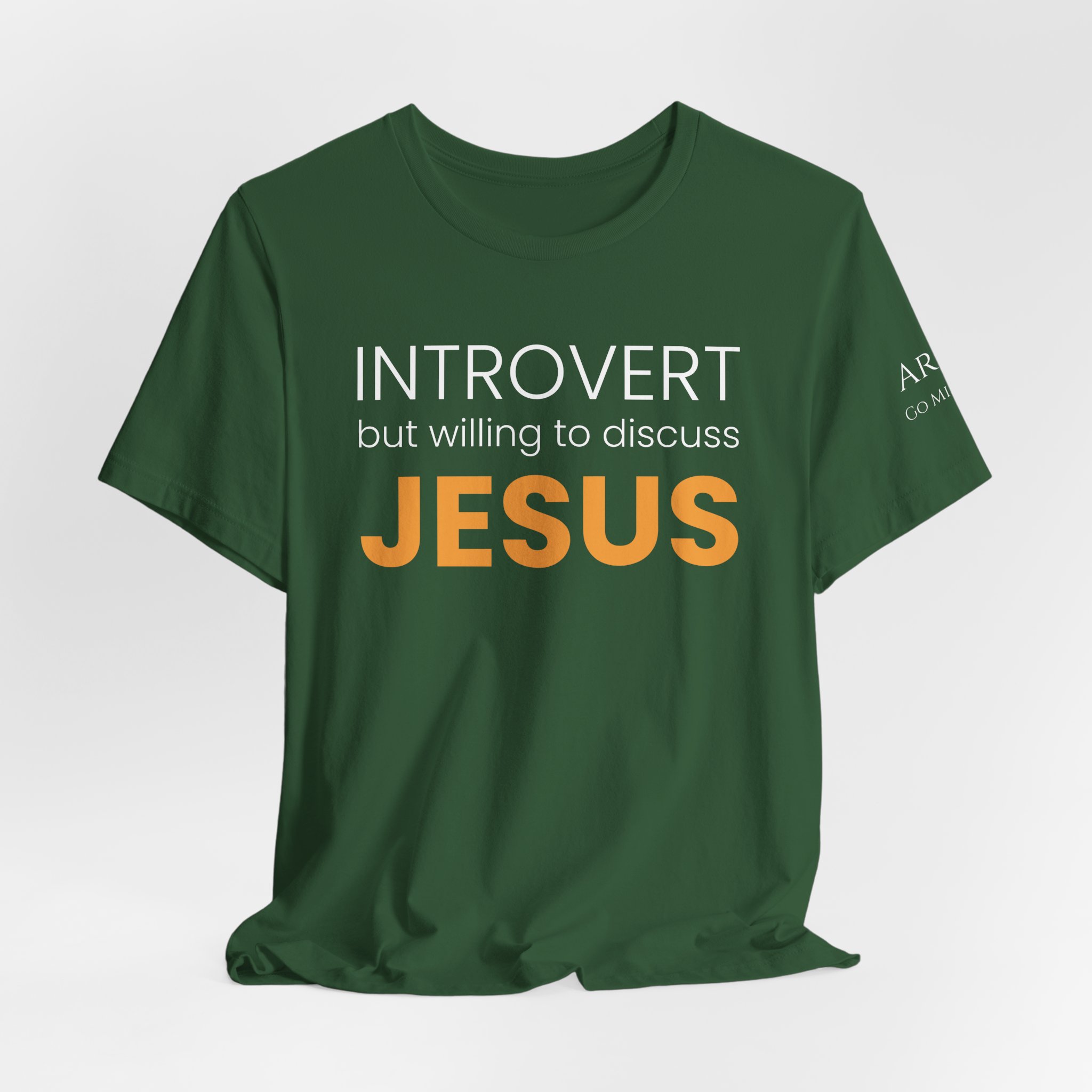 Introvert but Willing to Discuss Jesus T-Shirt - Image 23