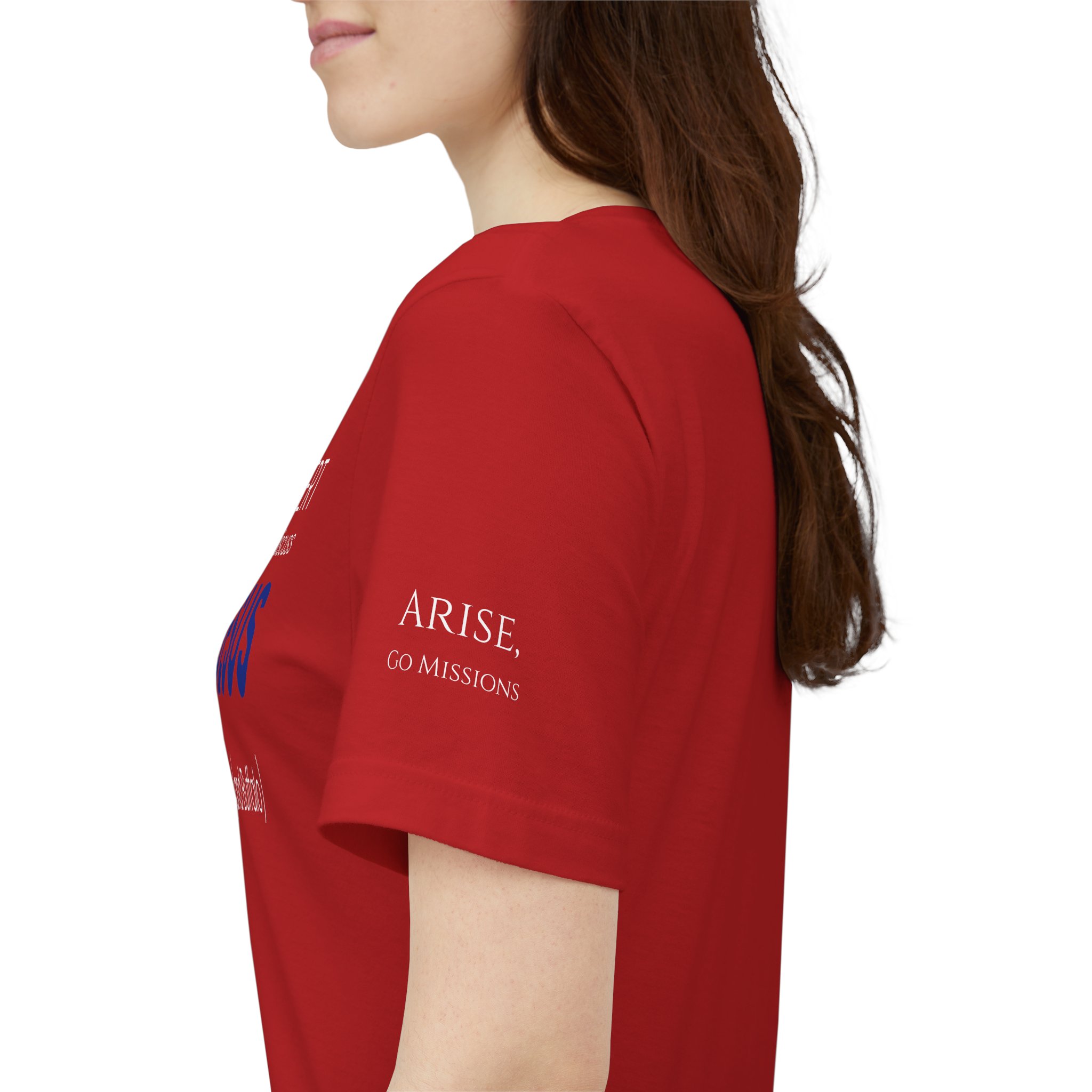 Introvert but willing to discuss JESUS and Buffalo T-Shirt | Christian Tee - Image 2