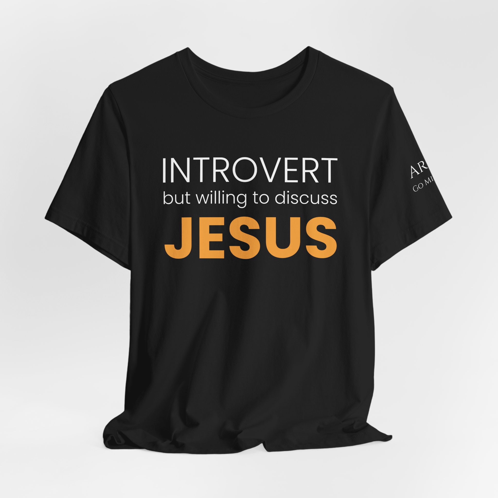 Introvert but Willing to Discuss Jesus T-Shirt - Image 3